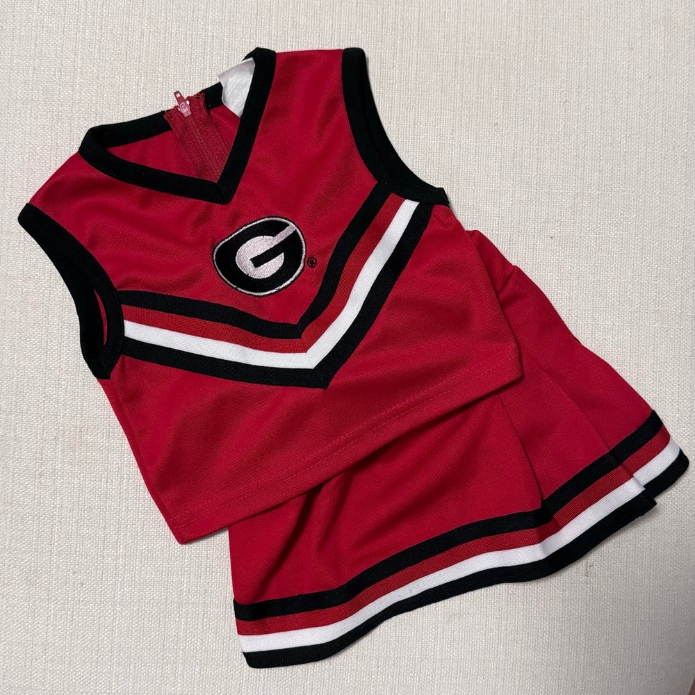 Georgia Bulldogs Cheerleader Outfit 2T